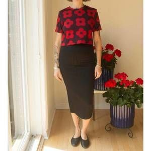 NEW MARIGOLD garance skirt in black